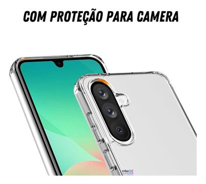Imagem de Capa Capinha Anti Queda Para Galaxy A26 6.7 + Película 3d