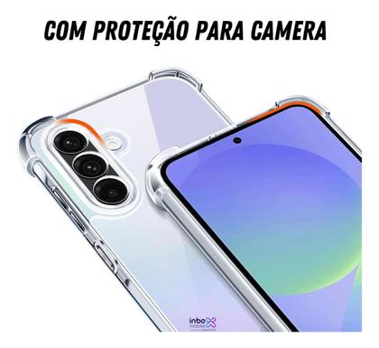 Imagem de Capa Capinha Anti Queda Para Galaxy A36 6.7 + Película 3d