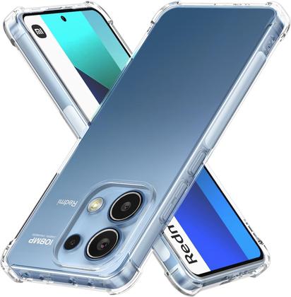 Imagem de Capa Capinha Anti Queda Para Redmi Note 13 Pro + Pelicula 3d