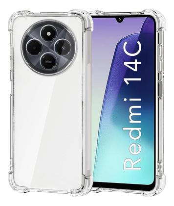 Imagem de Capa Capinha Anti Queda Para Xiaomi Redmi 14c + Pelicula 3d