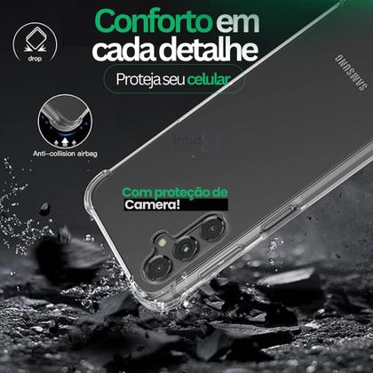 Imagem de Capa Capinha Anti Queda Para Xiaomi Redmi 14c + Pelicula 3d