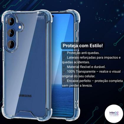 Imagem de Capa Capinha Anti Queda Premium Para Galaxy S25 + Pelicula 3d