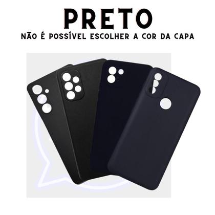 Imagem de Capa Capinha Aveludada + 2 Películas Cerâmica Celular Samsung A23 4G