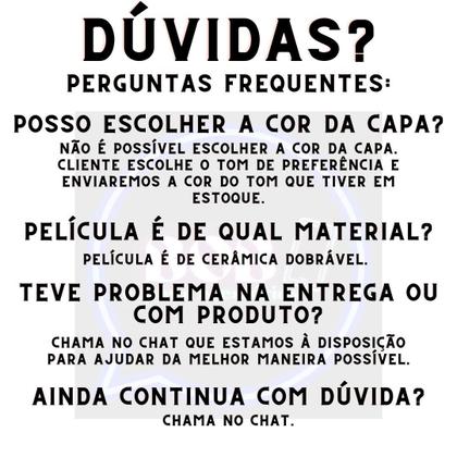 Imagem de Capa Capinha Aveludada + 2 Películas Cerâmica Celular Samsung A23 4G