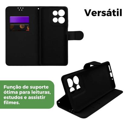 Imagem de Capa Capinha Carteira Flip Compativel Para Moto Edge 60 5g
