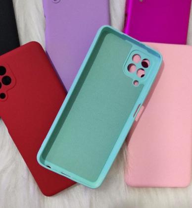 Imagem de Capa Capinha Case A22/M32 Samsung Galaxy Silicone Aveludado