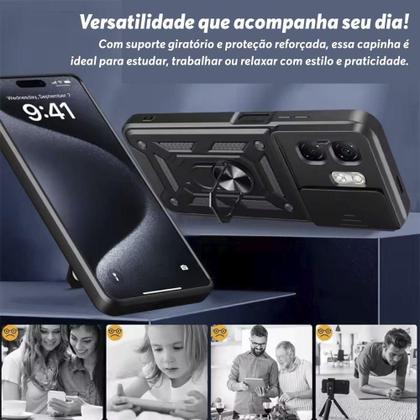 Imagem de Capa Capinha Case Para Infinix Smart 9 - Protetora Militar