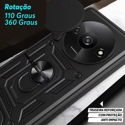 Imagem de Capa Capinha Case Para Redmi A3 - Protetora Militar