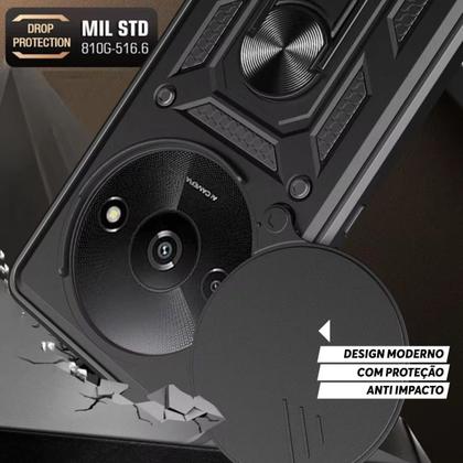 Imagem de Capa Capinha Case Para Redmi A3 - Protetora Militar