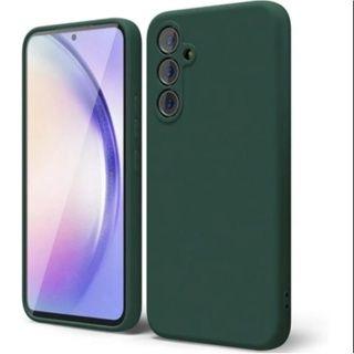 Imagem de Capa Capinha Case para Samsung Galaxy A55 5G com interior aveludado e proteção de câmera+ película de vidro 3D