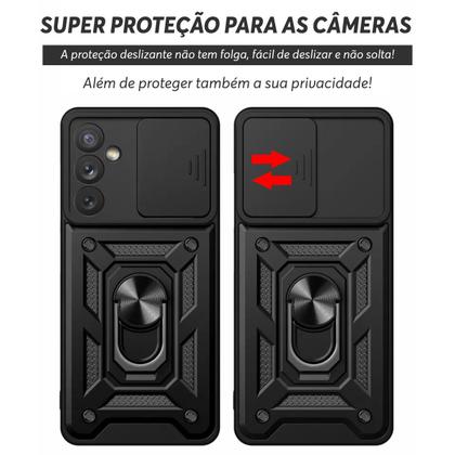 Imagem de Capa Capinha Case para Samsung Galaxy M34 - Protetora Resistente Anti Impacto Queda Armadura Militar