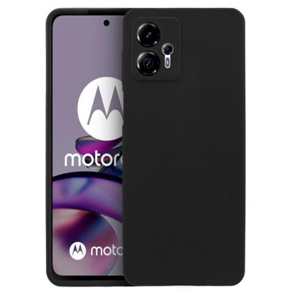 Imagem de Capa Capinha Case Preta + Película 3D Compativel Com Motorola Moto E7 / E22 / G13 /G14 / G22 / G23 / G52 / G53 /G62 /G84