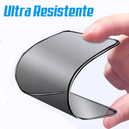 Imagem de Capa Capinha Case Preta + Película Ceramica Fosca Privacidade 3D 9D Compativel Com iPhone 11 12 13 14 Pro Max