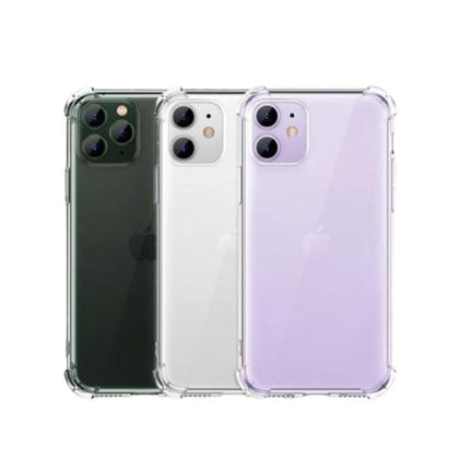 Imagem de Capa Capinha Case Protege Câmera Para iPhone 11 Tela 6.1 Anti Impacto Transparente TPU Silicone