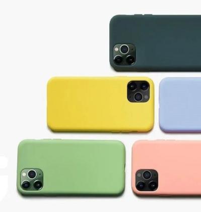 Imagem de Capa Capinha Case Silicone Aveludada Compatível iPhone XR