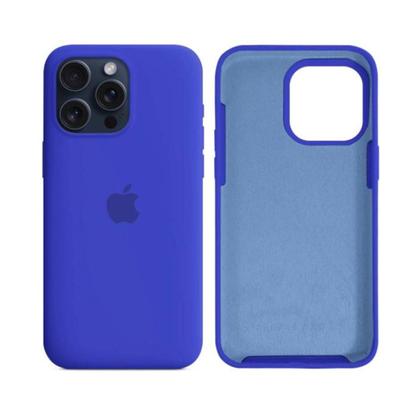 Imagem de Capa Capinha Case Silicone Aveludada Premium Compatível iPhone 15 Pro Max