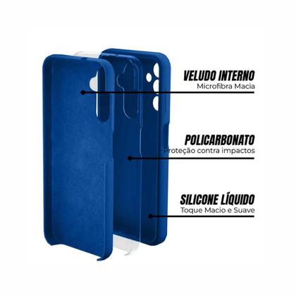 Imagem de Capa Capinha Case Silicone Aveludada Premium Note 11 4G