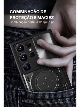 Imagem de Capa Capinha Case Stylus Armor Militar Galaxy S24 FE 5g Anti Impacto Suporte 360 Magnetico E Indução
