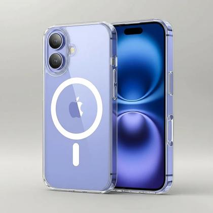 Imagem de Capa Capinha Clear Case com MagSafe Para Iphone 16