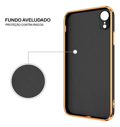 Imagem de Capa Capinha Compatível Com iPhone Anel Suporte Magnético
