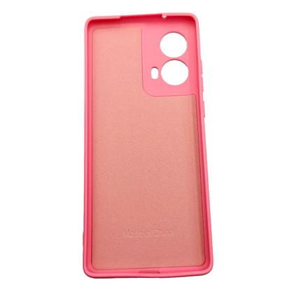 Imagem de Capa Capinha Compatível Com moto G85 Silicone Aveludada Premium
