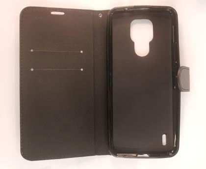 Imagem de Capa Capinha Compatível Com motolora moto e7 Tela 6.5 Carteira lisa Diversas Cores