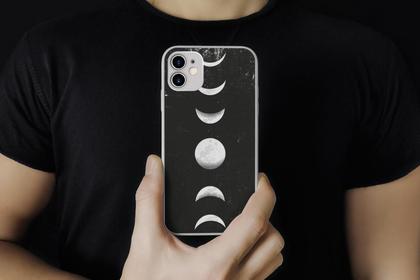 Imagem de Capa Capinha de Celular Personalizada Fases da Lua