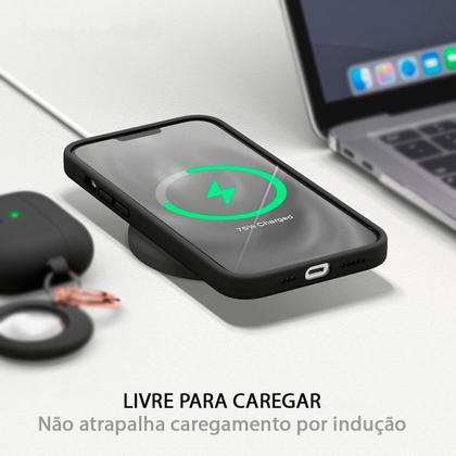 Imagem de Capa Capinha Para iPhone 16 Pro Com Proteção Cam Silicone