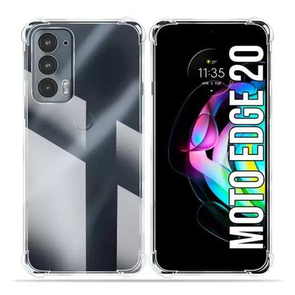 Imagem de Capa Capinha para Moto Edge 20 Xt2143-1 Transparente anti impacto