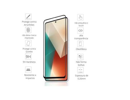 Imagem de Capa Capinha + Película 3d Para Xiaomi Redmi Note 13 4g 6.67