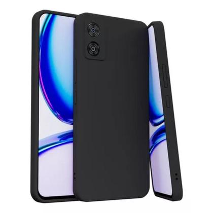 Imagem de Capa Capinha Preta P/ Moto G84 + Pelicula de Privacidade 3D - ArmyShield