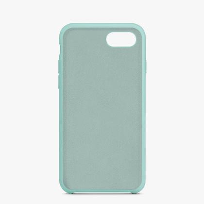 Imagem de Capa Capinha Silicone Veludo Compatível Com iPhone 7 8 E Se