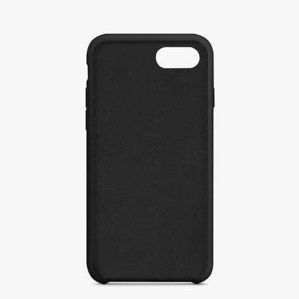 Imagem de Capa Capinha Silicone Veludo Compatível Com iPhone 7 8 E Se