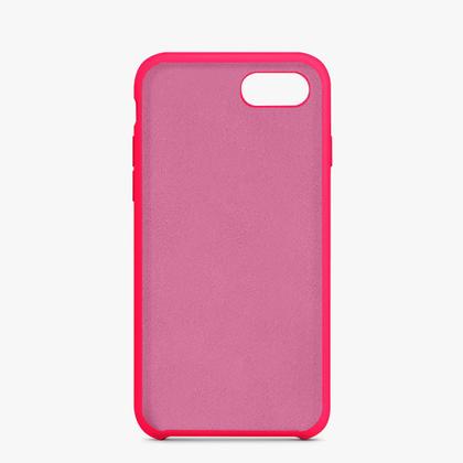 Imagem de Capa Capinha Silicone Veludo Compatível Com iPhone 7 8 E Se