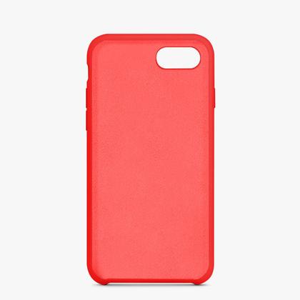 Imagem de Capa Capinha Silicone Veludo Compatível Com iPhone 7 8 E Se