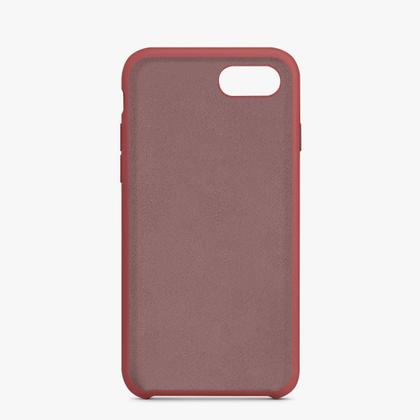Imagem de Capa Capinha Silicone Veludo Compatível Com iPhone 7 8 E Se