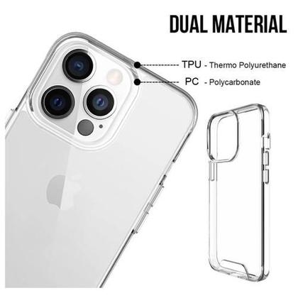 Imagem de Capa Capinha Space Clear Case Para iPhone 15 15 Plus 15 Pro 15 Pro Max