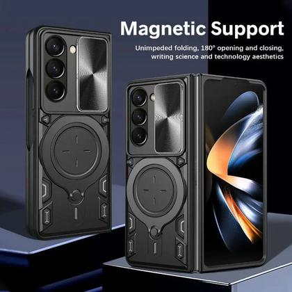 Imagem de Capa Capinha Stylus Armor Militar Galaxy Z Fold 6 Anti Impacto Suporte 360 Magnetico E Indução