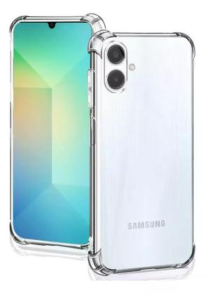 Imagem de Capa Capinha Transparente Anti Impacto Película 3D Para Samsung A06 4G 5G