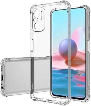 Imagem de Capa Capinha Transparente Para Xiaomi Redmi Note 10 Pro 5G Anti Impacto
