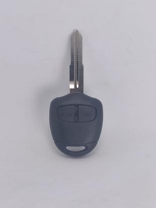 Imagem de Capa Carcaça Oca Chave Mitsubi L200 Asx Pajero Full Lancer 2008 2009 2010 2011 2012 2013 2014 2 Botoes Com Lamina Ori