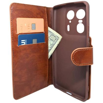 Imagem de Capa Carteira Compatível com Motorola Moto Edge 50 Ultra (Tela de 6.7) Capinha Case