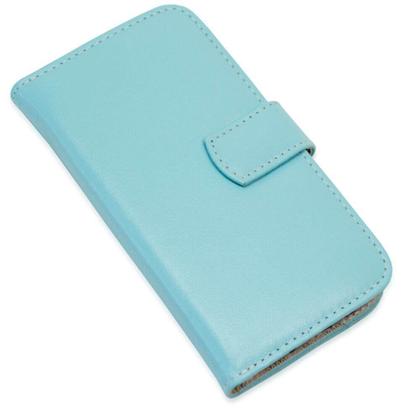 Imagem de Capa Carteira Couro Cellway Azul Bebe Para Moto G84 5G XT2347