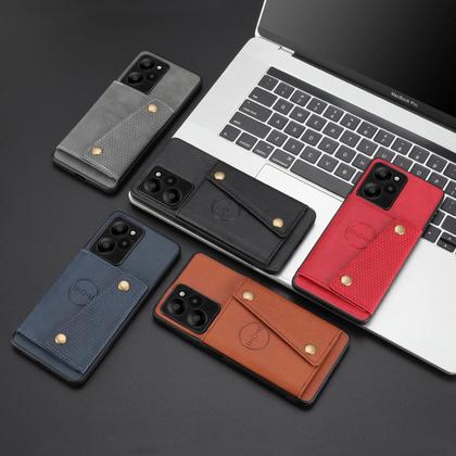 Imagem de Capa Carteira De Couro Para Redmi Note 13 pro 5G Com Slot Para Cartão E Tampa Flip Para 8 9 10 11 12