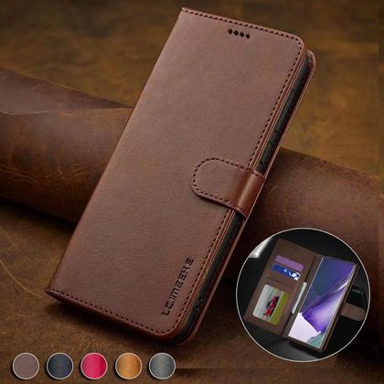Imagem de Capa Carteira De Couro Samsung Galaxy S26 S25 Ultra S24 FE S23 plus A17 A16 A26 A36 A56 A37 A57