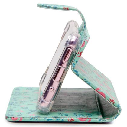 Imagem de Capa carteira estampada flamingo summertime e184 para moto g53 xt2335