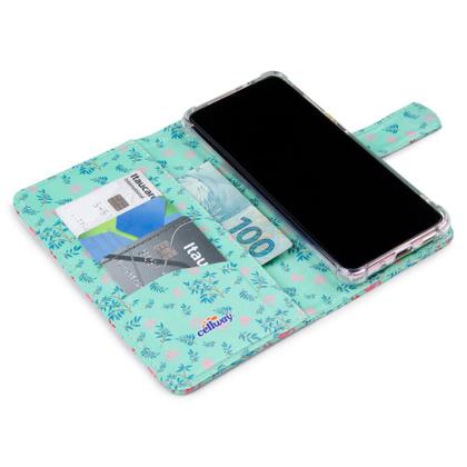 Imagem de Capa carteira estampada flamingo summertime e184 para moto g53 xt2335