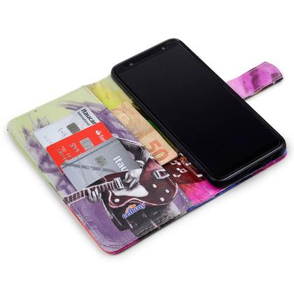 Imagem de Capa Carteira Estampada Guitarrista Para Moto G53 XT2335