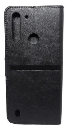 Imagem de Capa Carteira Para Moto G8 Power Lite + Pelicula Vidro 3d