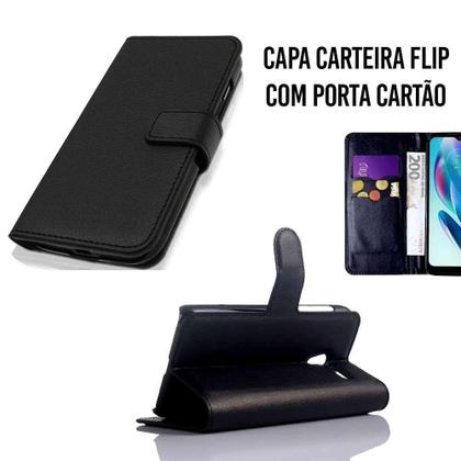 Imagem de Capa Carteira Samsung A32 4G + Película 9D Armyshield